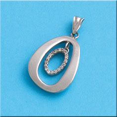 COLGANTE CIRCONITAS PLATA 925MM