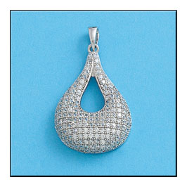 COLGANTE CIRCONITAS PLATA 925MM 