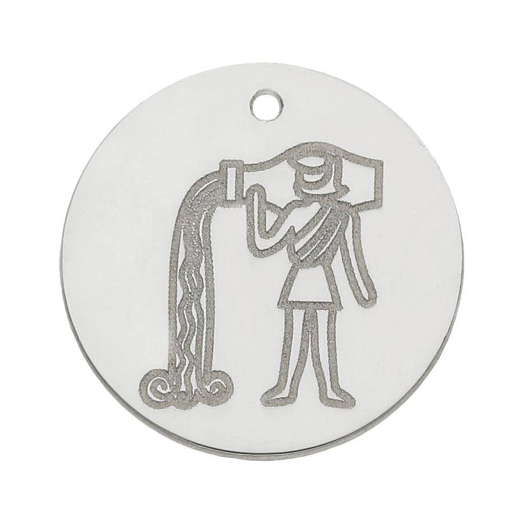 MI HISTORIA - ABALORIO ACUARIO PLATA 925MM