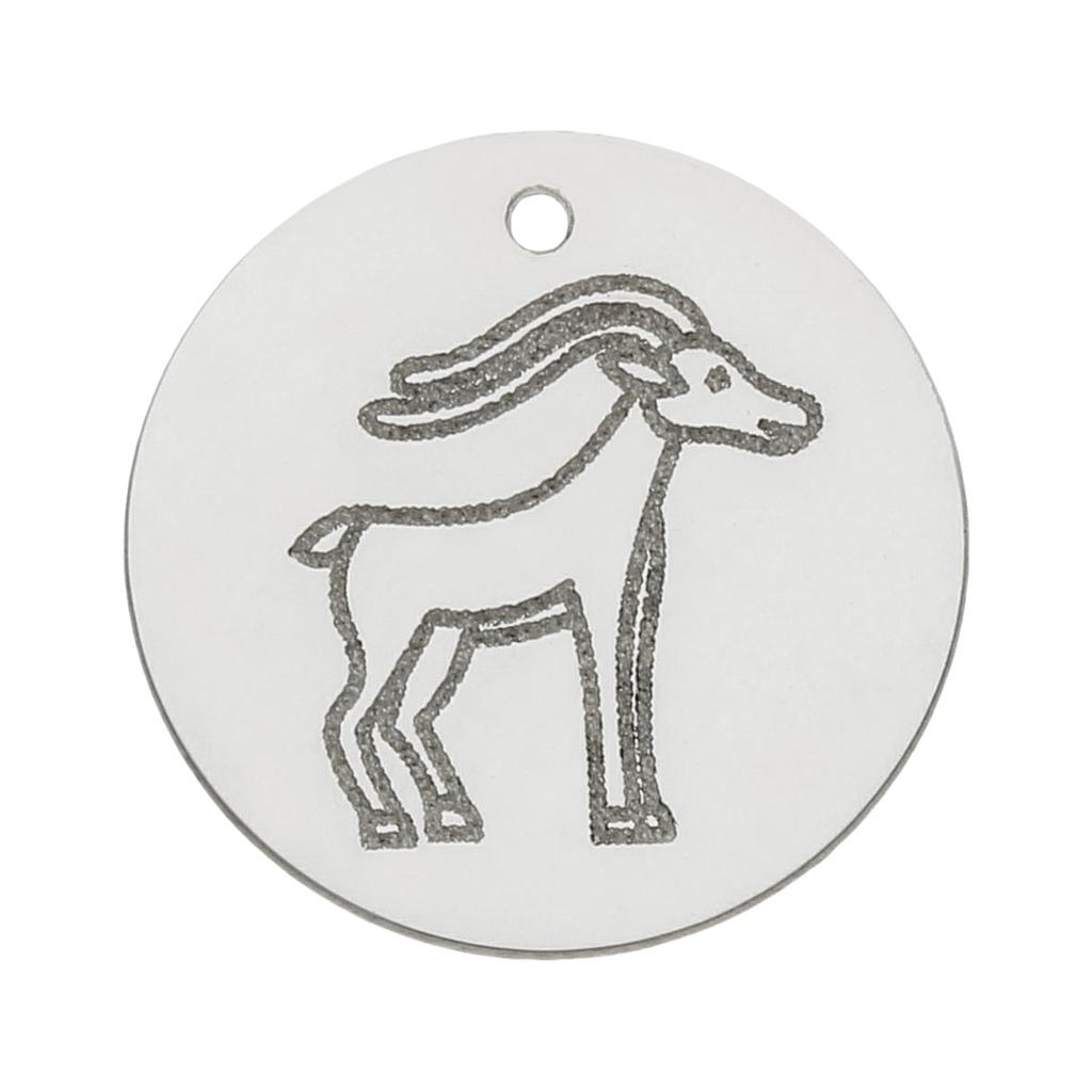 MI HISTORIA - ABALORIO CAPRICORNIO PLATA 925MM