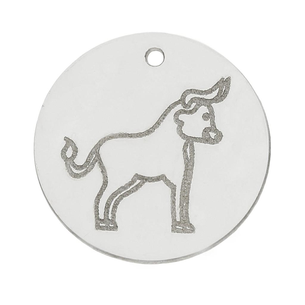 MI HISTORIA - ABALORIO TAURO PLATA 925MM