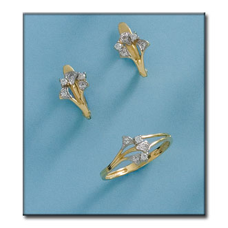 PENDIENTES EN ORO DE 18KL