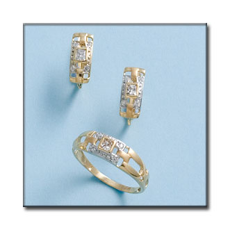 PENDIENTES EN ORO DE 18KL