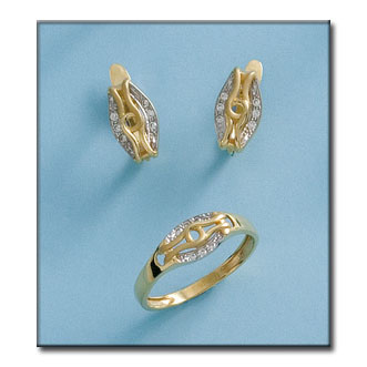 PENDIENTES EN ORO DE 18KL