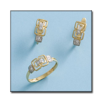 PENDIENTES EN ORO DE 18KL