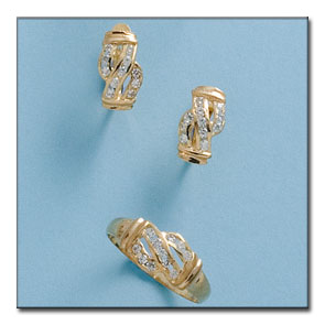 PENDIENTES EN ORO DE 18KL