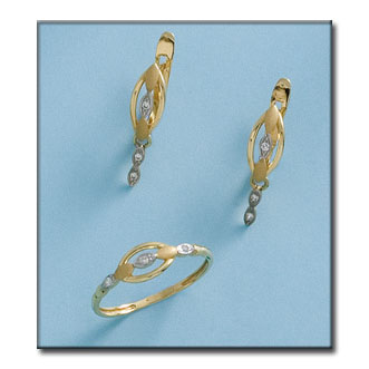 PENDIENTES EN ORO DE 18KL