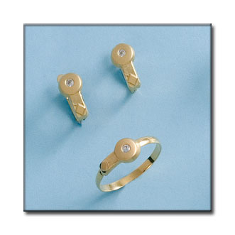 PENDIENTES EN ORO DE 18KL