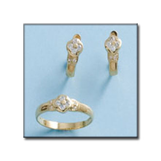 PENDIENTES EN ORO DE 18KL