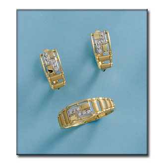 PENDIENTES EN ORO DE 18KL