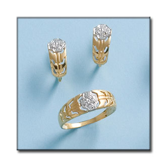 PENDIENTES EN ORO DE 18KL