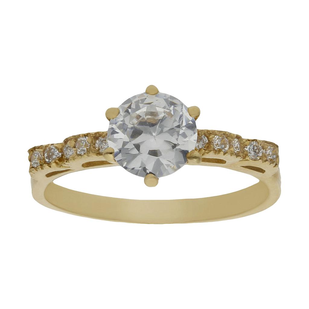 SORTIJA ORO 18KL CIRCONITAS