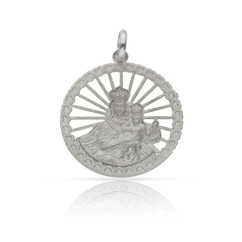 MEDALLA PLATA 925MM V. DEL CARMEN - 20MM